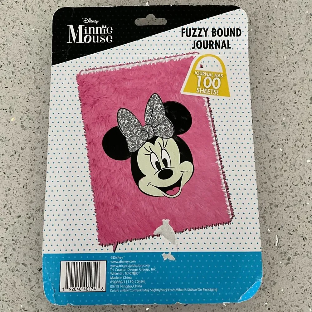 Disney pink fuzzy